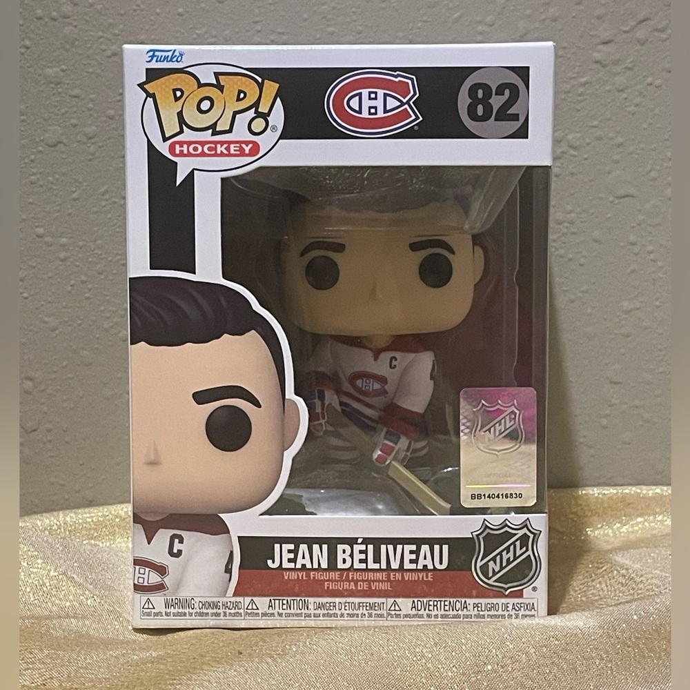 Funko Pop Hockey Jean Béliveau Montreal Canadiens